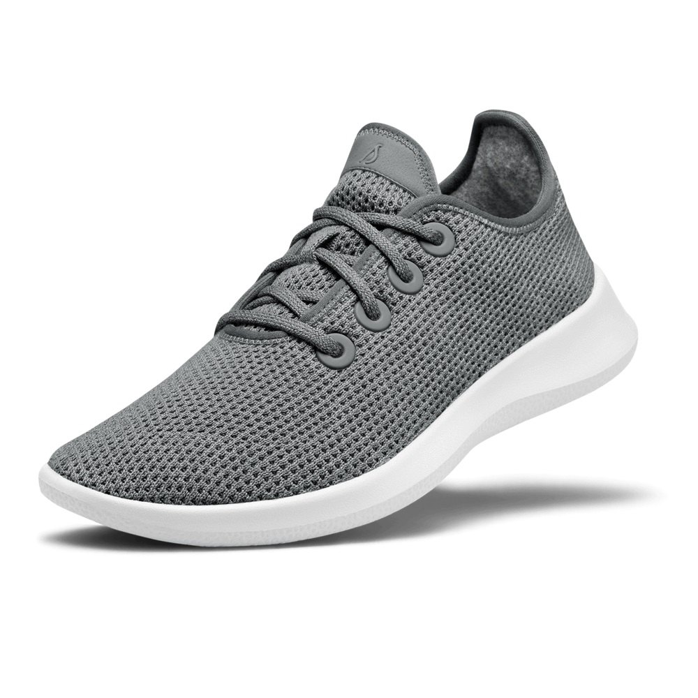 Allbirds Men's Sneakers Grey - Tree Runners - 03948MQOJ